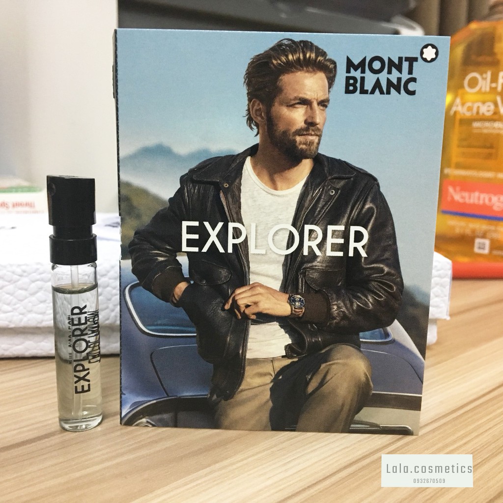 Nước hoa Nam Mont Blanc Explorer 2ml