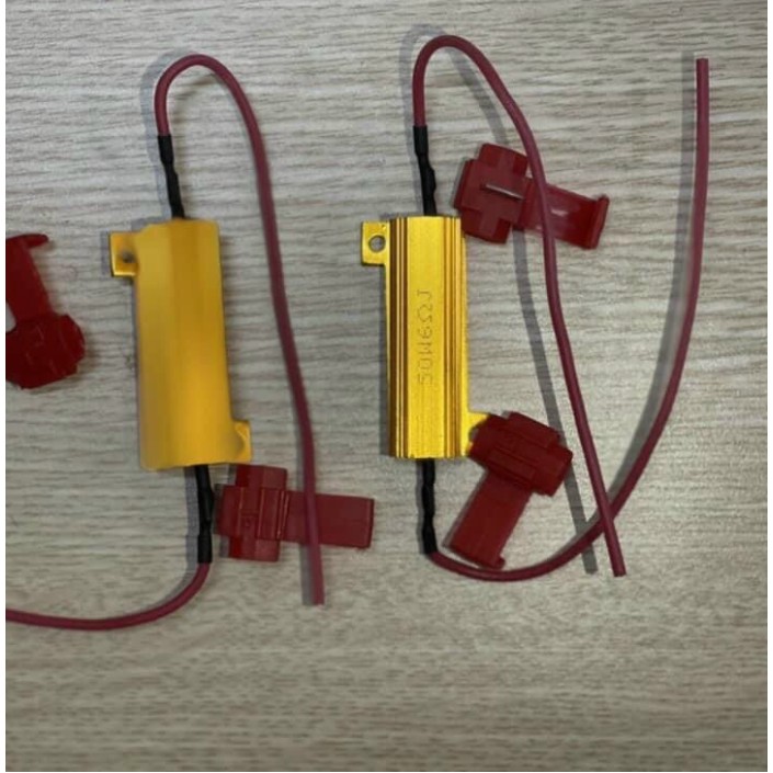 Trở công suất 50W hỗ trợ độ đèn xe Mazda BT50 có ánh sáng hoàn hảo