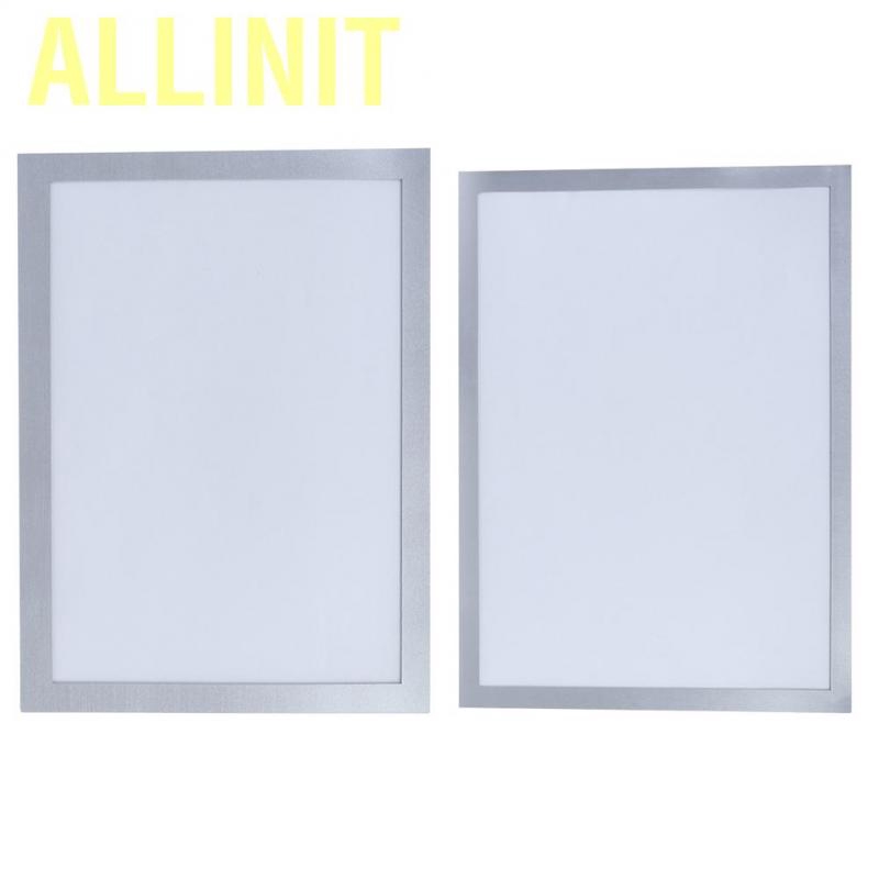 Allinit PVC Magnetic Business License Frame Hanging Wall Notice Document Protective Cover