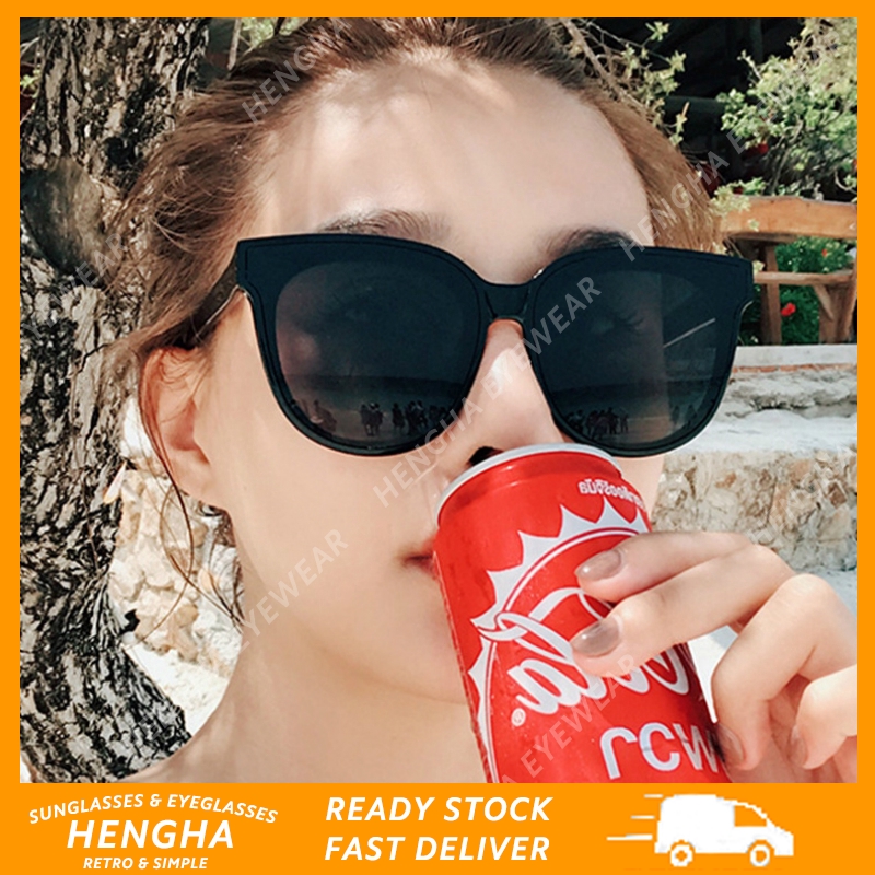 Kính mát kiểu mắt mèo phong cách retro Hàn Quốc