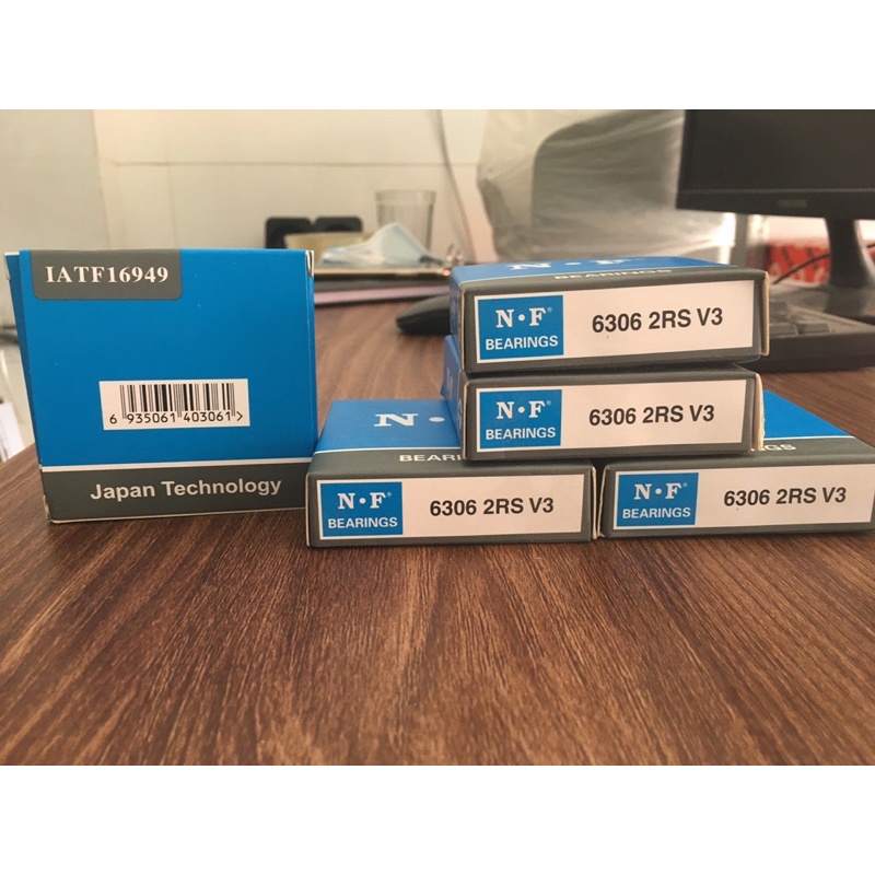 Vòng bi 6306-2rs,6307-2rs hãng NF ktvà