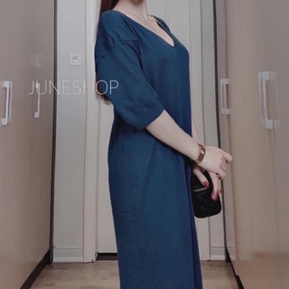 VÁY LEN TRƠN CỔ TIM QC 4 MÀU CHO NỮ