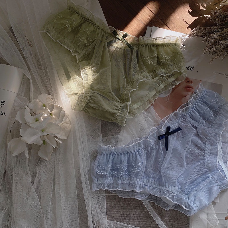 Quần Lót cotton Nguyên Chất Kháng Khuẩn Eo Thấp Thoáng Khí Dễ Thương Cho Nữ