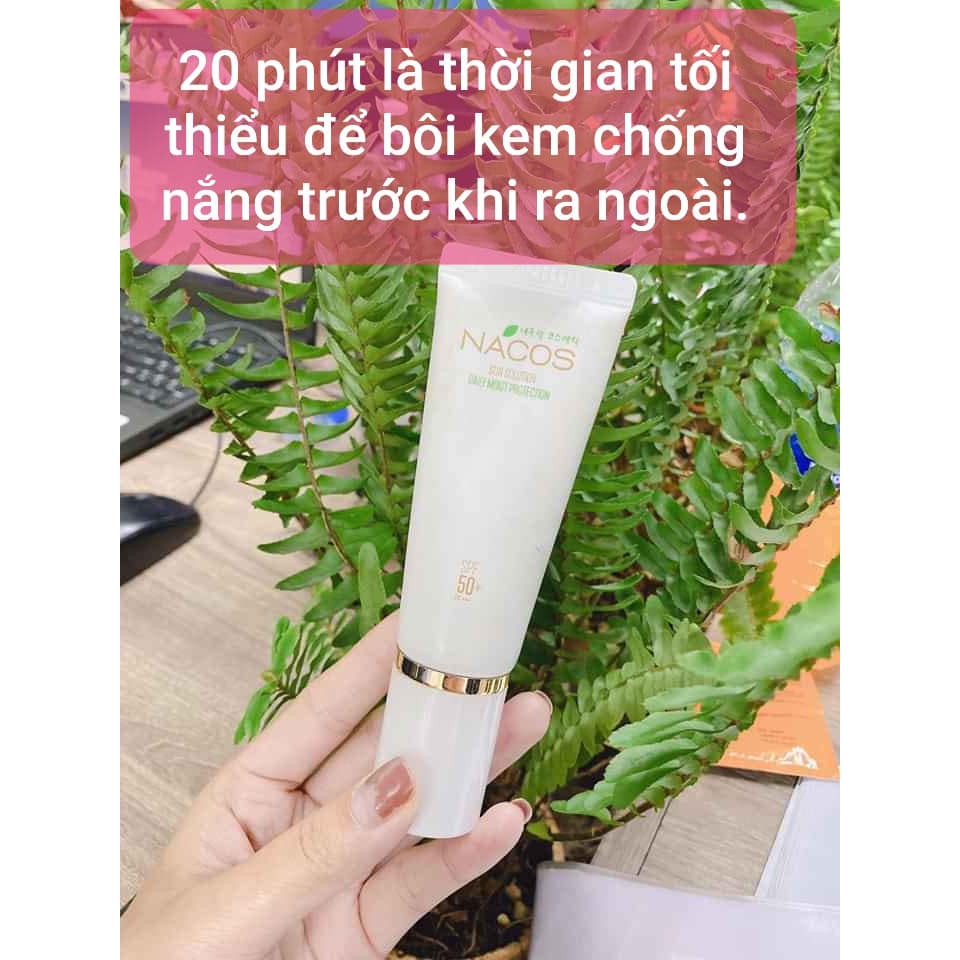 Kem Chống Nắng Nacos Sun Solution Daily Moist Protection Cream