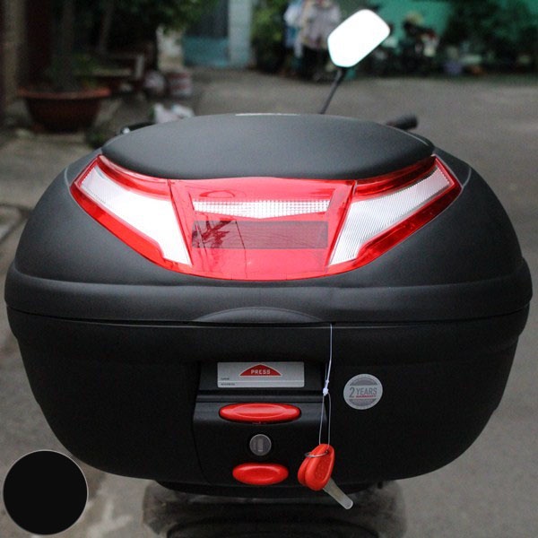 Thùng sau Givi E350RN-S3 có đèn led chính hãng kèm đế gắn thùng - bảo hành 1 năm