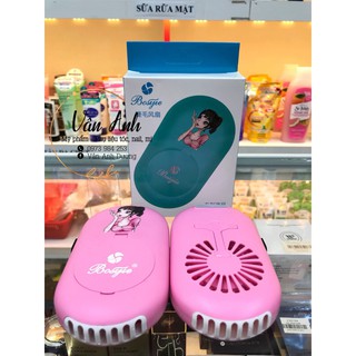 Quạt Sấy Mi , Thổi Mi Cô Gái Loại 1 Có Gương
