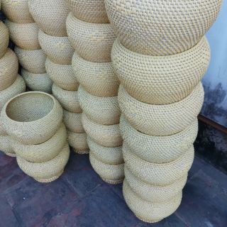 ủ ấm mây tre đan