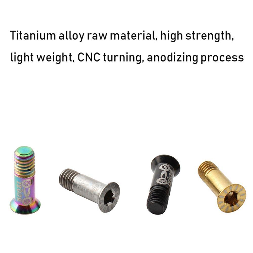 MUVAKO 1 / 2 Ốc Bánh Xe Đạp M5 4 Màu