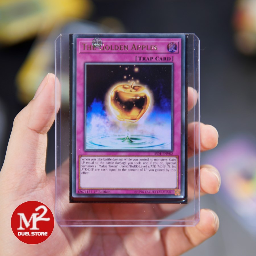 Thẻ bài Yugioh - Speed Duel SS01-ENV02 The Golden Apples - Ultra Rare -  Bảo quản M2SCCQ-LITE