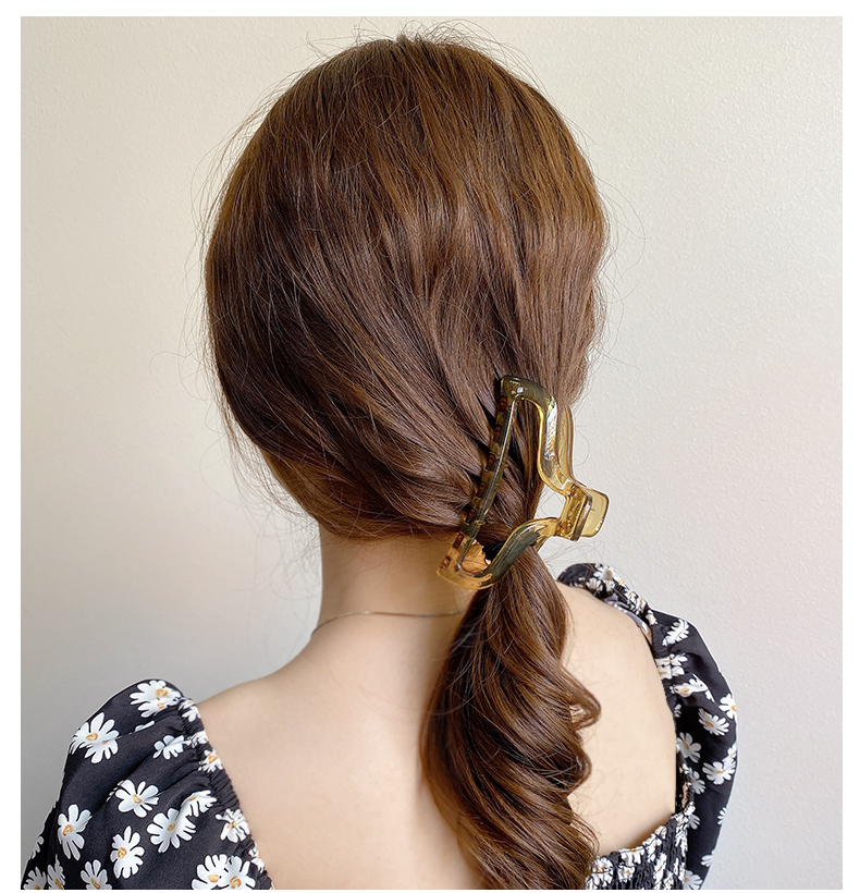 Kẹp Tóc Cỡ Lớn Thiết Kế Đơn Giản J20102003