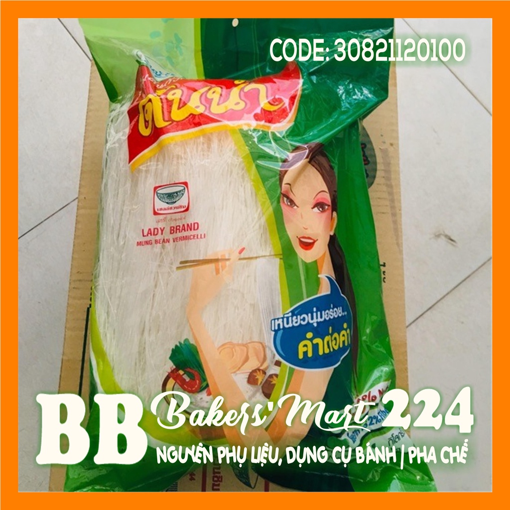 KHÔ 1KG - Miến KHÔ đậu xanh Thái Lan hiệu LADY - Gói 1kg
