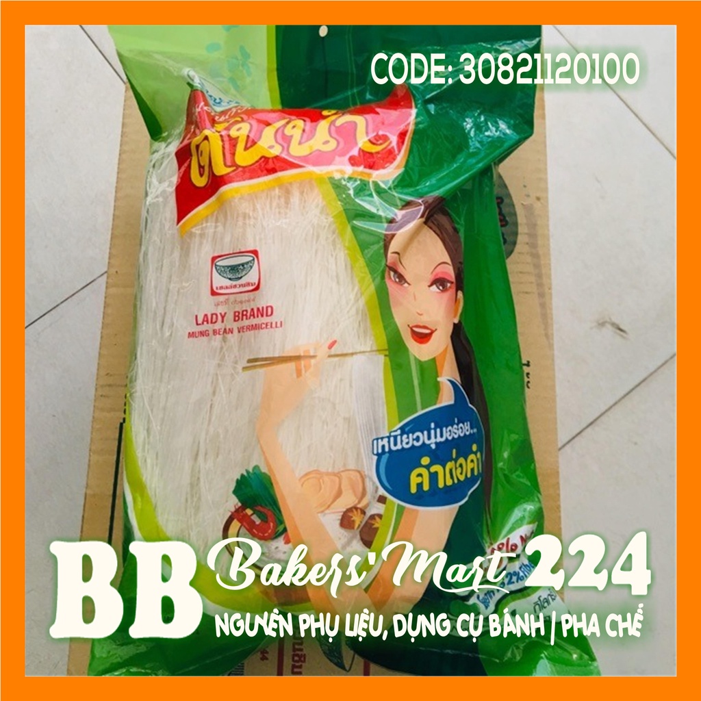 KHÔ 1KG - Miến KHÔ đậu xanh Thái Lan hiệu LADY - Gói 1kg