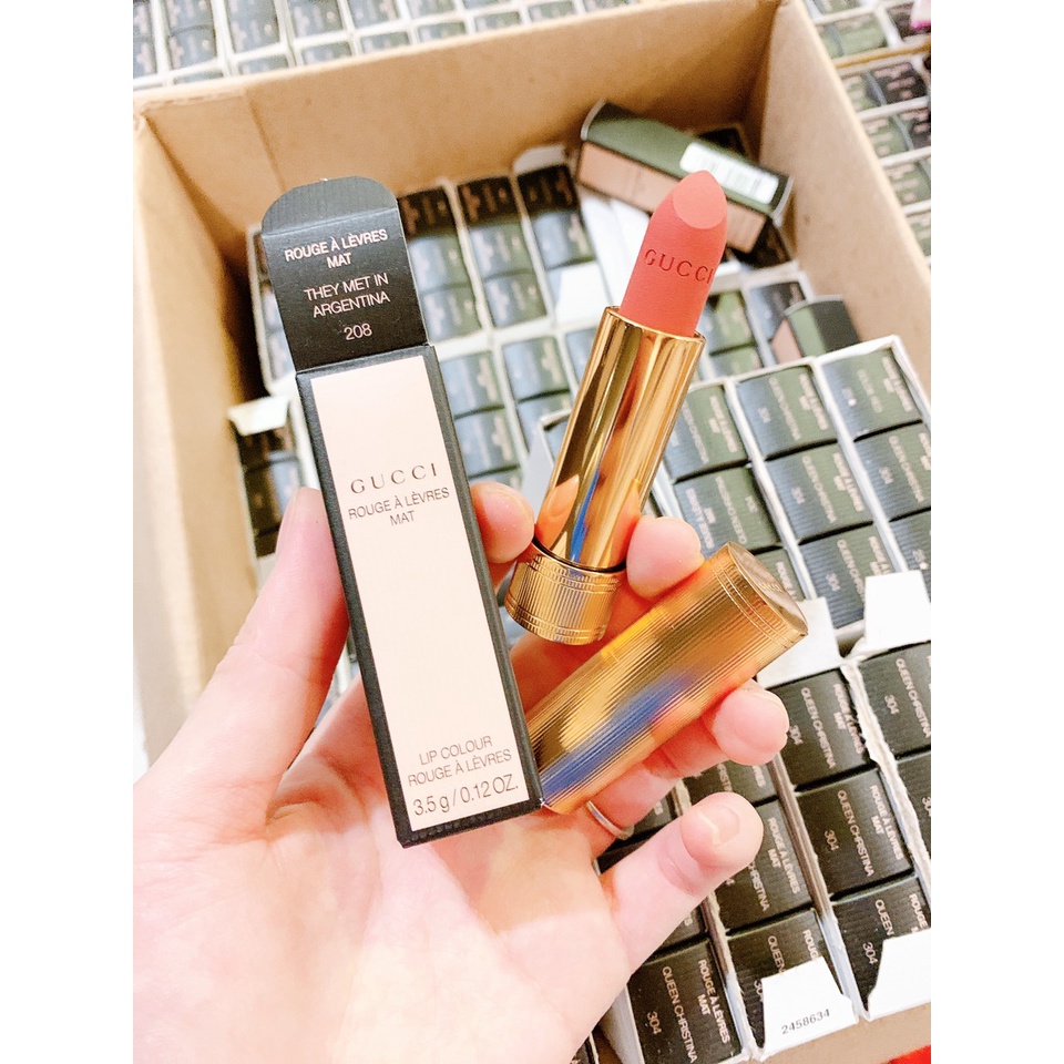 [HÀNG CÓ SĂN] Son Gucci 208 Matte