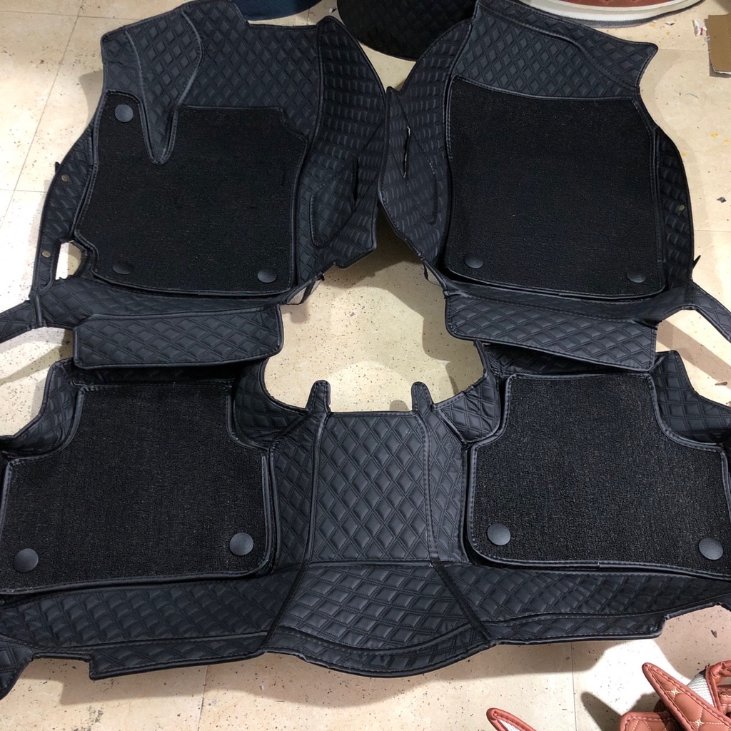 Thảm lót sàn ô tô 5d 6d cho Toyota Raize da không mùi không thấm nước phủ kín 90%sàn xe
