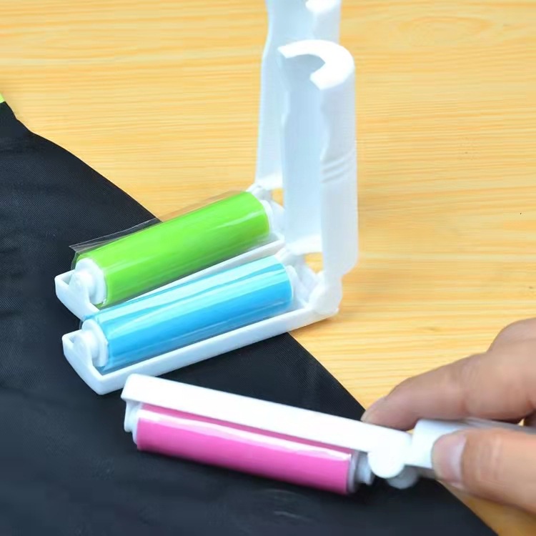 PVN47426 Dụng cụ cây lăn lấy bụi làm sạch quần áo mini đa năng tiện lợi rửa đi dùng lại nhiều lần