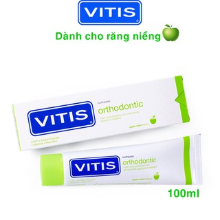 Kem đánh răng Vitis Orthodontic dành cho răng niềng 100ml