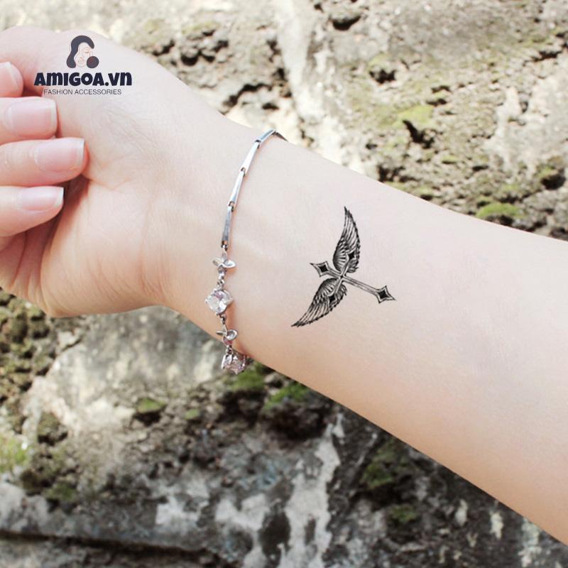 ✨✨Miếng Dán Hình Xăm Phong Cách Harajuku Chống Nước Lâu Trôi