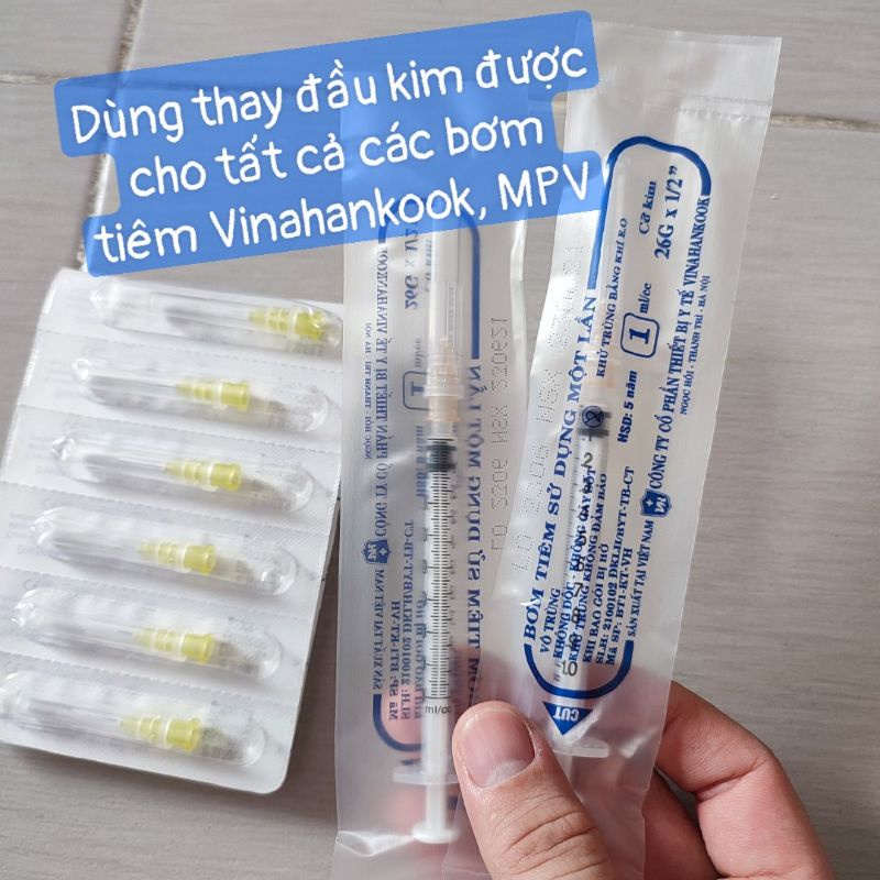 (Q1-HCM) Đầu Kim Tiêm Meso Magicalift 32g4mm 32g6mm và 32g13mm Cao Cấp - Kim Tiêm Căng Bóng Da Cao Cấp