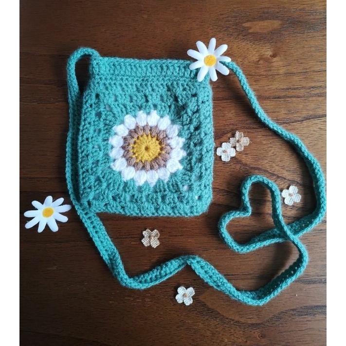 TÚI LEN MÓC HANDMADE