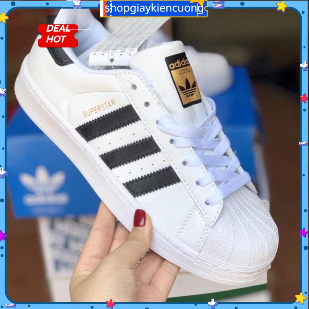🔥shopgiaykiencuong🔥kính chào quý kháchGiày Sneaker Nam Nữ Trắng 𝑨𝒅𝒊𝒅𝒂𝒔 𝑴𝒖̃𝒊 𝑺𝒐̀, Giày Thể Thao Das 𝑺𝒐̀ Đủ Size Nam Nữ