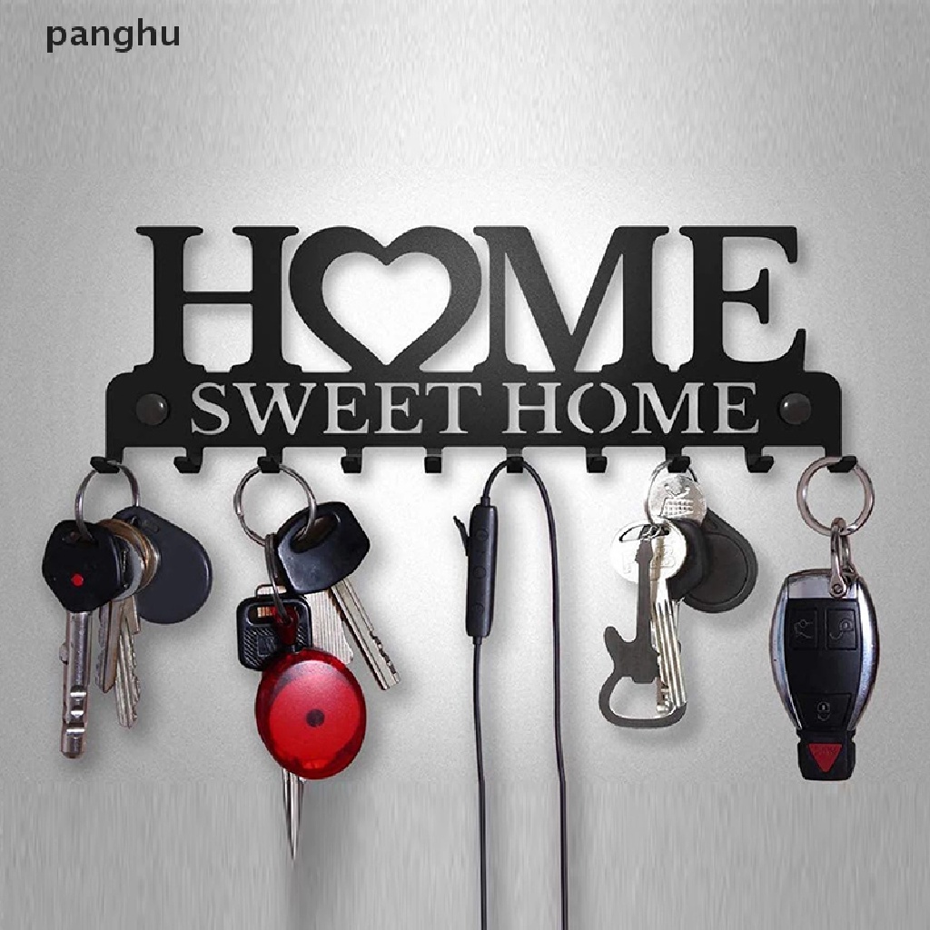 Móc Treo Chìa Khóa / Áo Khoác Gắn Tường Bằng Kim Loại Trang Trí Nội Thất