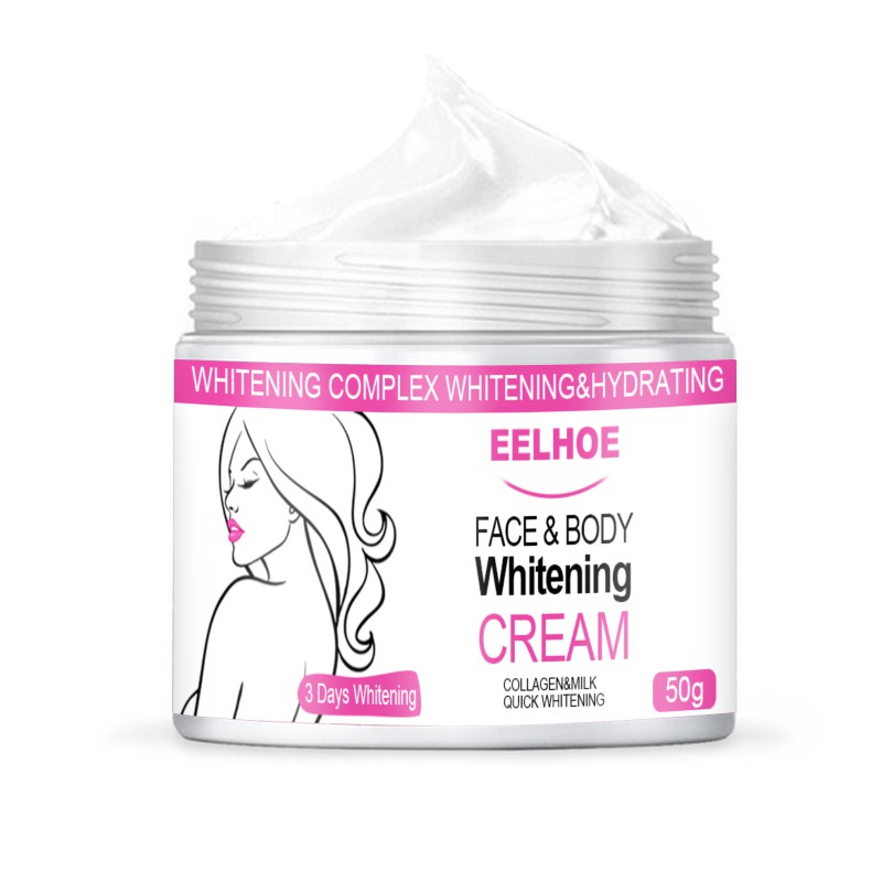 Kem dưỡng trắng da dưỡng ẩm Whitening Cream Bleaching  Body Lightening Cream Underarm Back Whitening Cream Legs Knees Body White