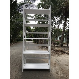 Kệ sách 5 tầng 65 màu trắng