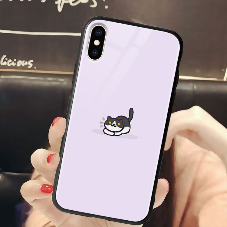 Ốp Chống Bẩn Ip Hình Mèo BRUH CASE Cho Iphone 12Mini/11Pro/Xs/Max/Xr/X/8/7/6/Plus