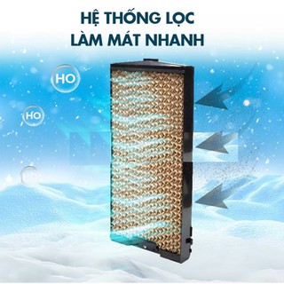 QUẠT ĐIỀU HOÀ HS588A/ HS35A TẶNG 2 BÌNH ĐÁ KHÔ CÓ BÁNH XE