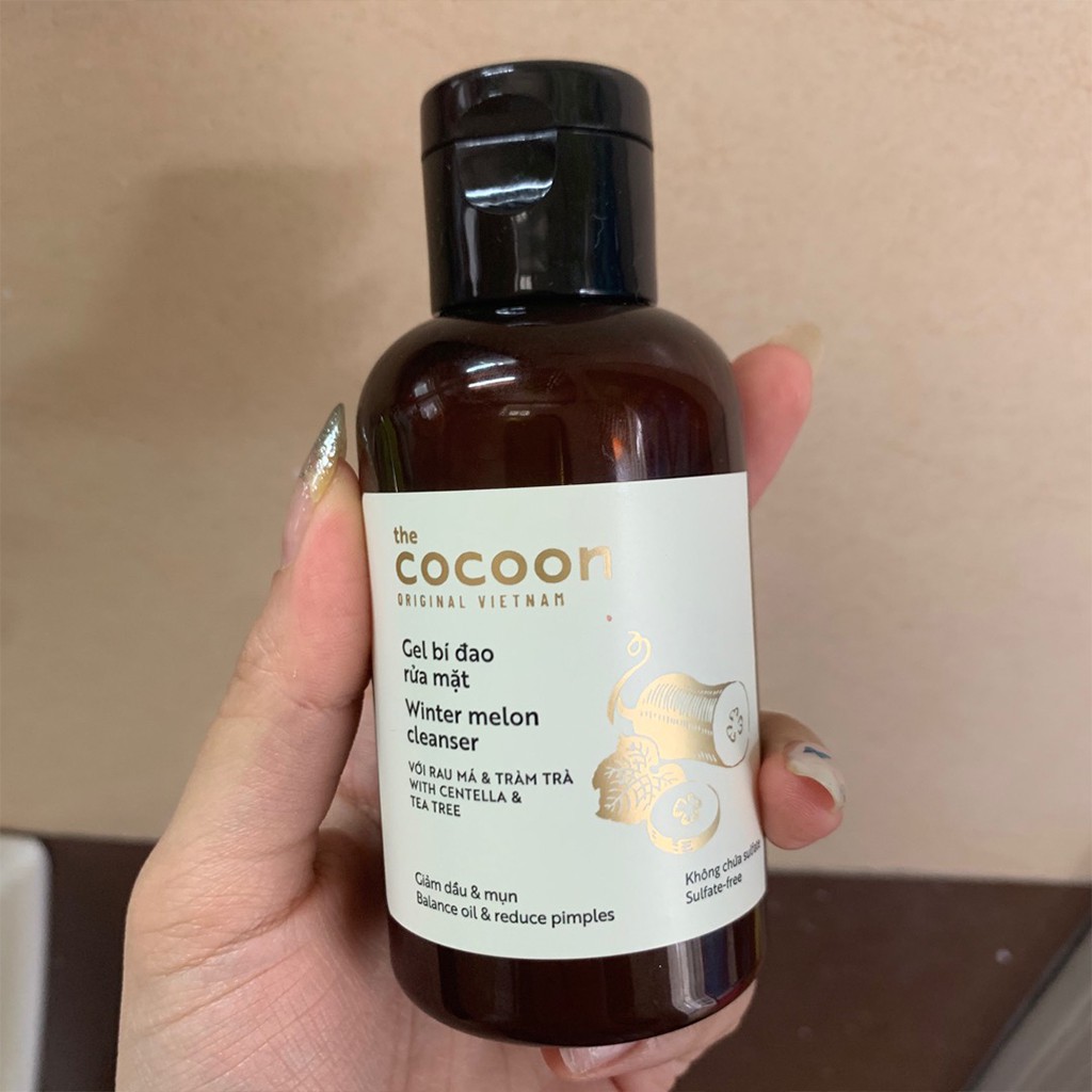 Gel Rửa Mặt Bí Đao Cocoon Winter Melon Cleanser