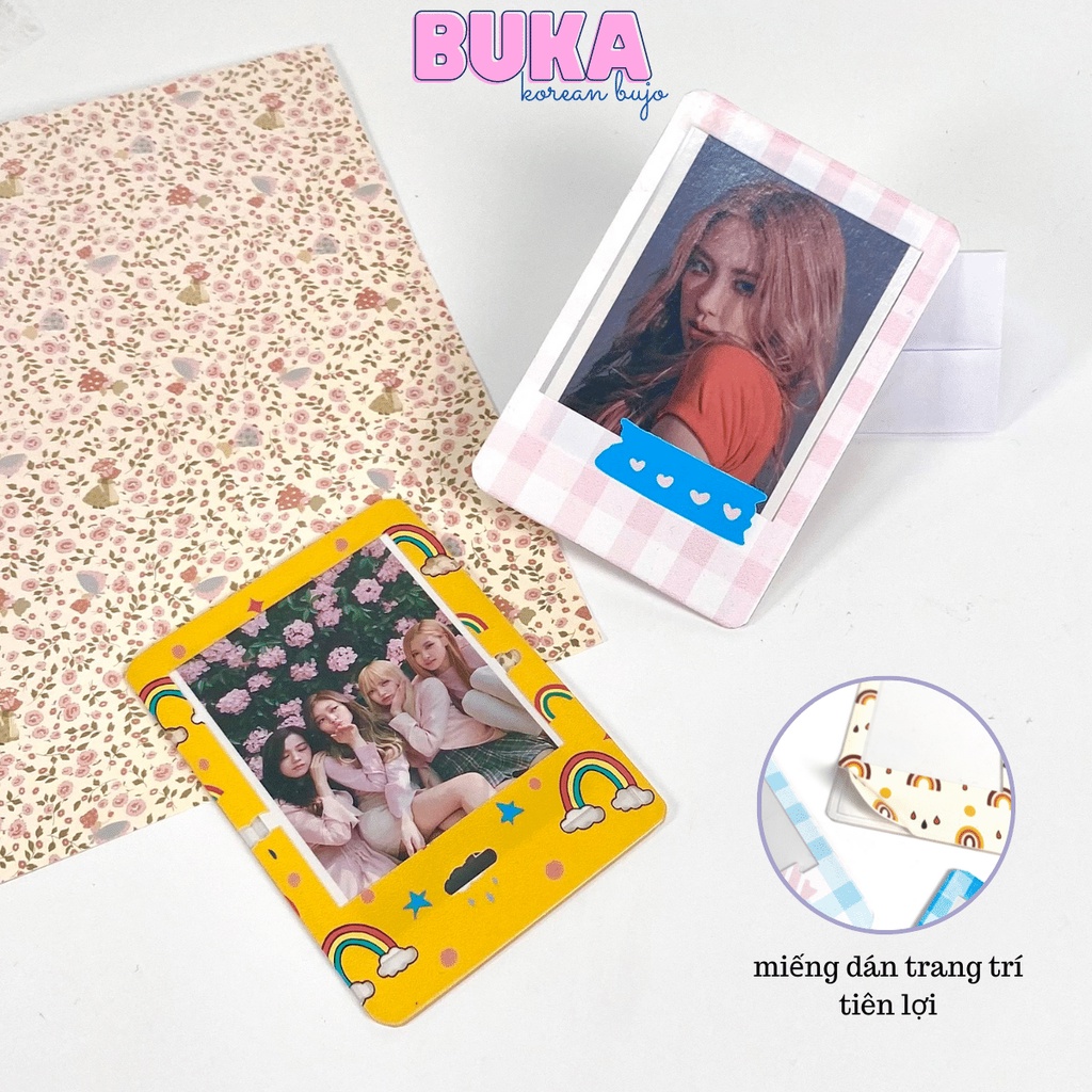 Toploader Khay Đựng Card Ảnh Thần Tượng Có Seal Buka Để Card Idol Kpop, Thẻ Anime