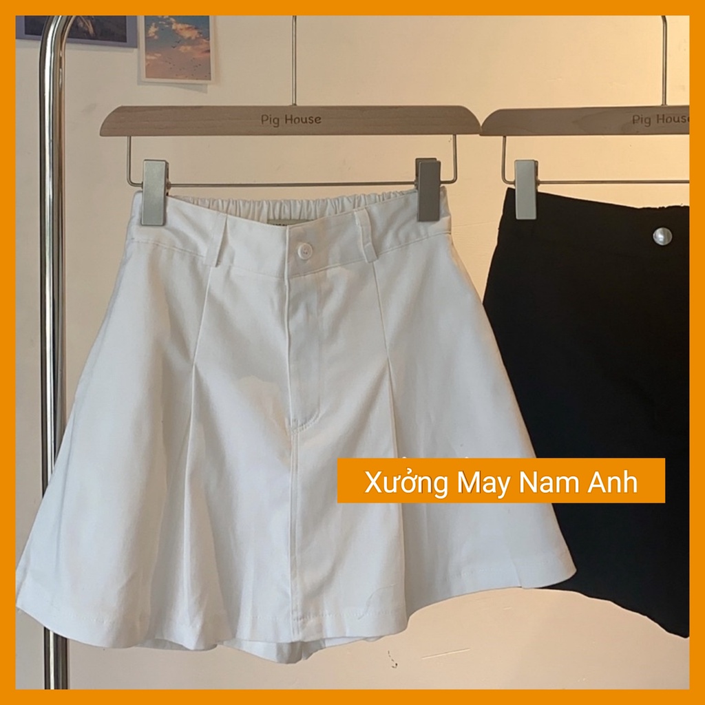 Quần Giả Váy Nữ Lưng Thun Chất Vải KaKi Có Lót Quần Bên Trong Lên Dáng Siêu Xinh | BigBuy360 - bigbuy360.vn