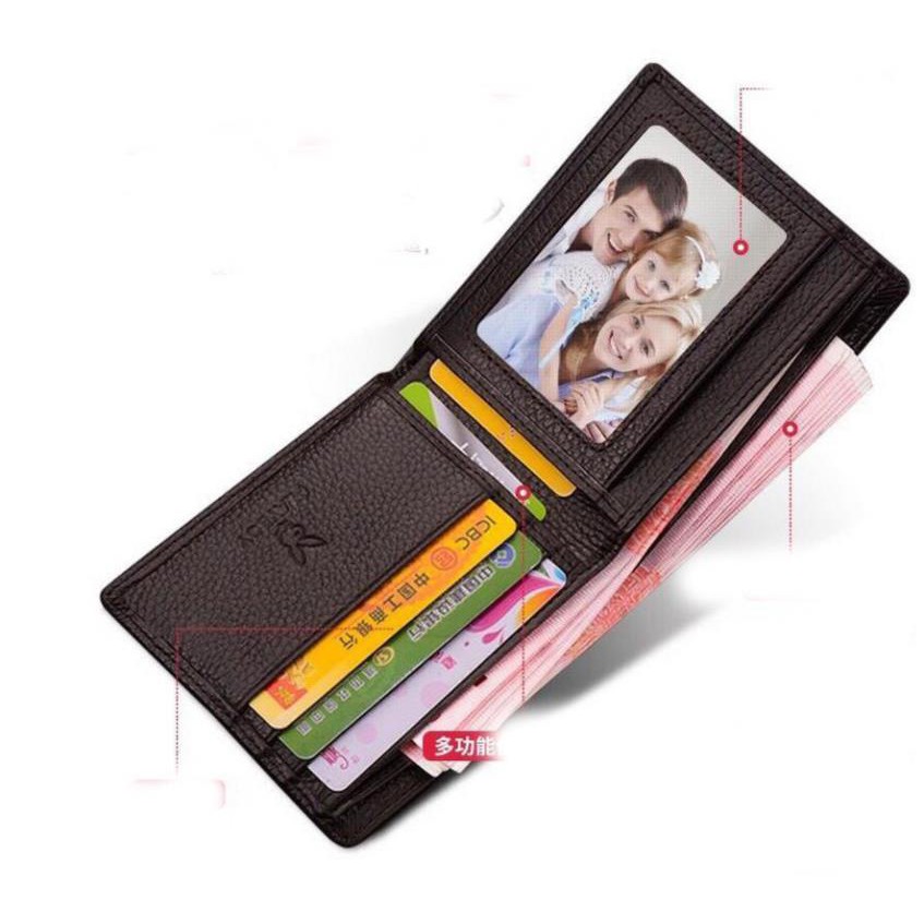 Ví da nam veluci da trơn Thời trang Play Boy   - SEPT03