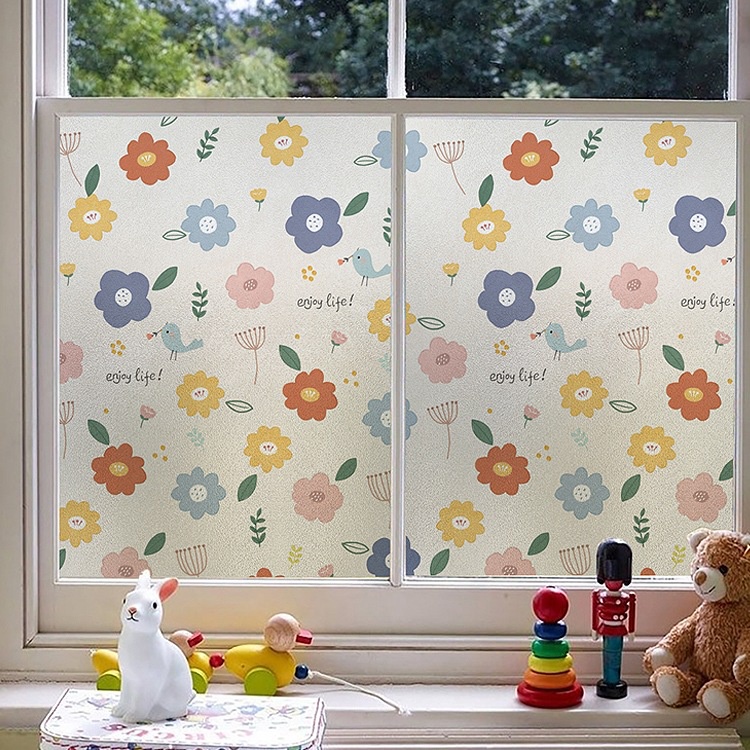 Miếng Dán Mờ Cho Cửa Kính Nhà Tắm Tiện Dụng