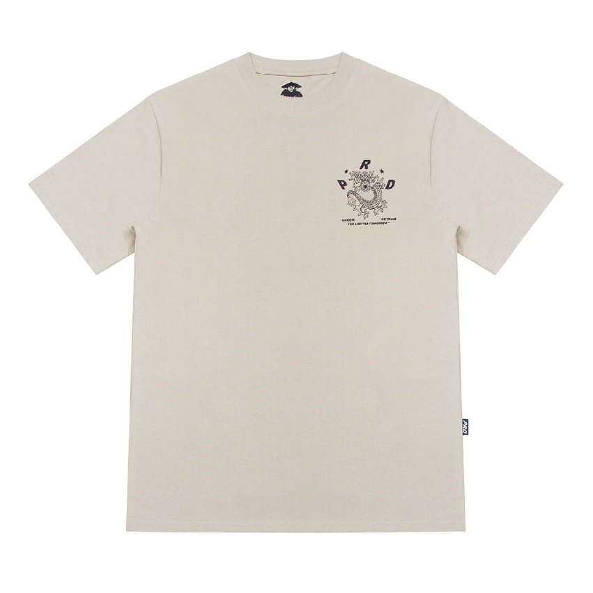 Áo thun ngắn tay Paradise Saigon - Dragon Graphic T-shirt (Màu Cát - Sand))