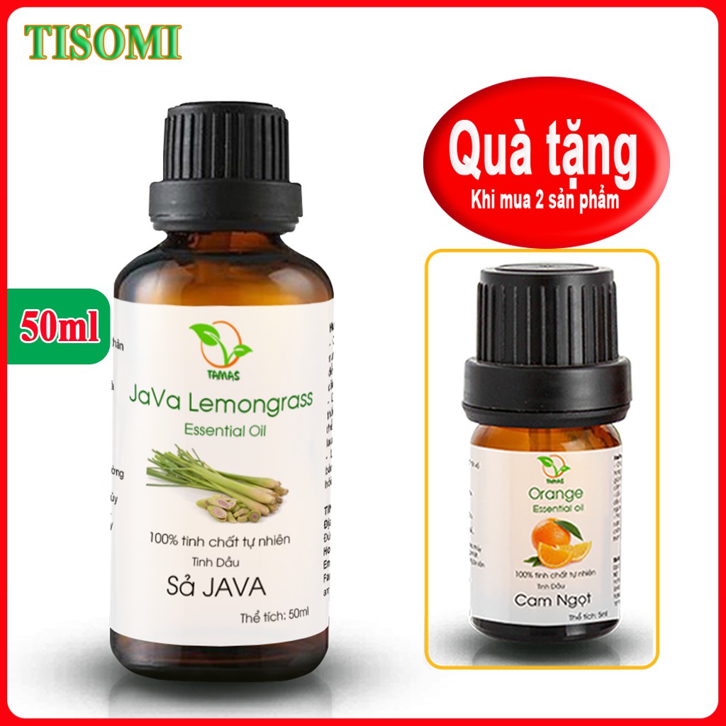  Tinh dầu Sả Java nguyên chất chai 100ml - Khử mùi, đuổi muỗi và côn trùng hiệu quả