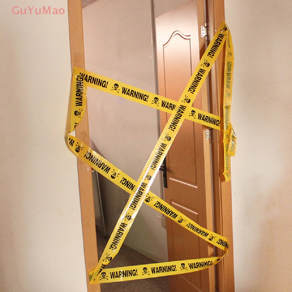 Cuộn Băng Keo Cảnh Báo Trang Trí Halloween 6Mx7.5CM