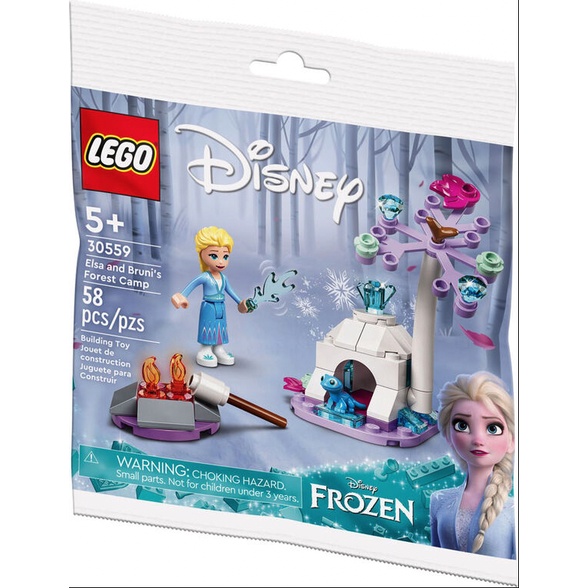 Lego HaHa - Lego Disney - Polybag - Công chúa Elsa và Bruni - 30559