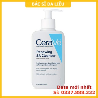 Sữa rửa mặt chứa bha cerave sa
