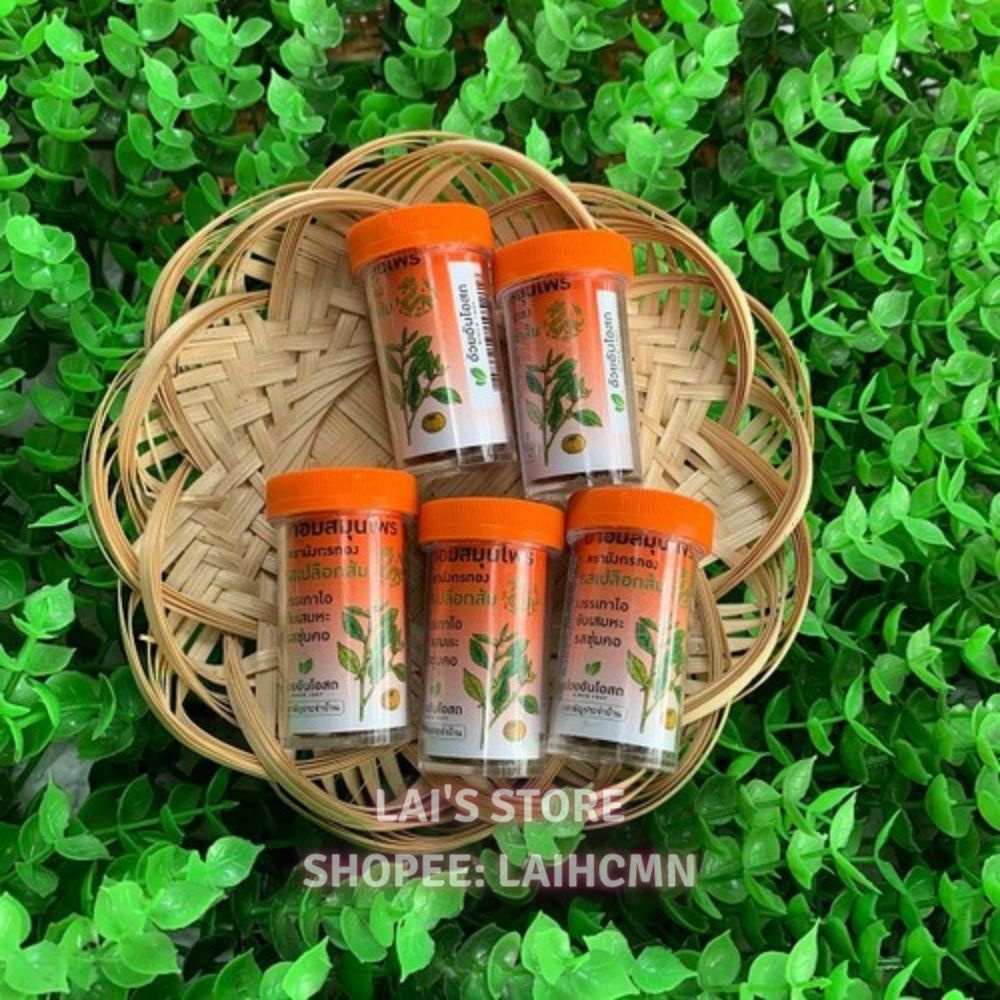 Kẹo Ngậm Giảm Ho Cam Thảo Ouayun Vị Cam và Chanh, Thảo Dược Thái Lan 100 viên Siêu Hiệu Quả - LAI'S STORE