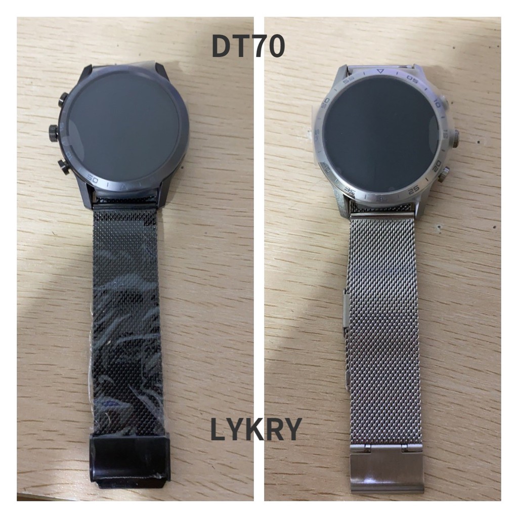 Đồng hồ thông minh LYKRY DT70 mặt tròn 1.39" Bluetooth chống nước IP68 giám sát nhịp tim hỗ trợ theo dõi sức khỏe