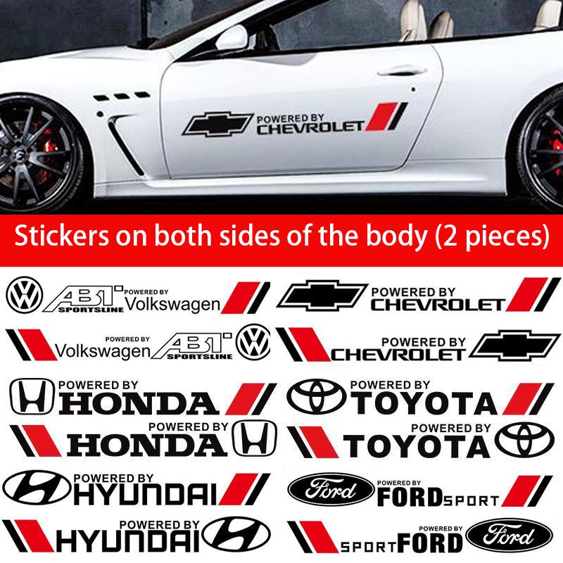 Sticker Dán Xe Hơi Chống Nắng Dáng Dài Hình Bông Hoa Phong Cách Thể Thao Cá Tính