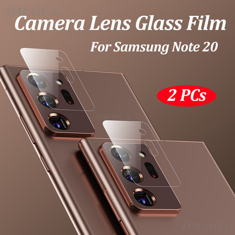Set 2 miếng dán cường lực bảo vệ Camera cho Samsung Galaxy Note 20 Ultra A21S A31 A51 A71 S20 S10 Plus Note 10 S10 Lite Note 10 Plus