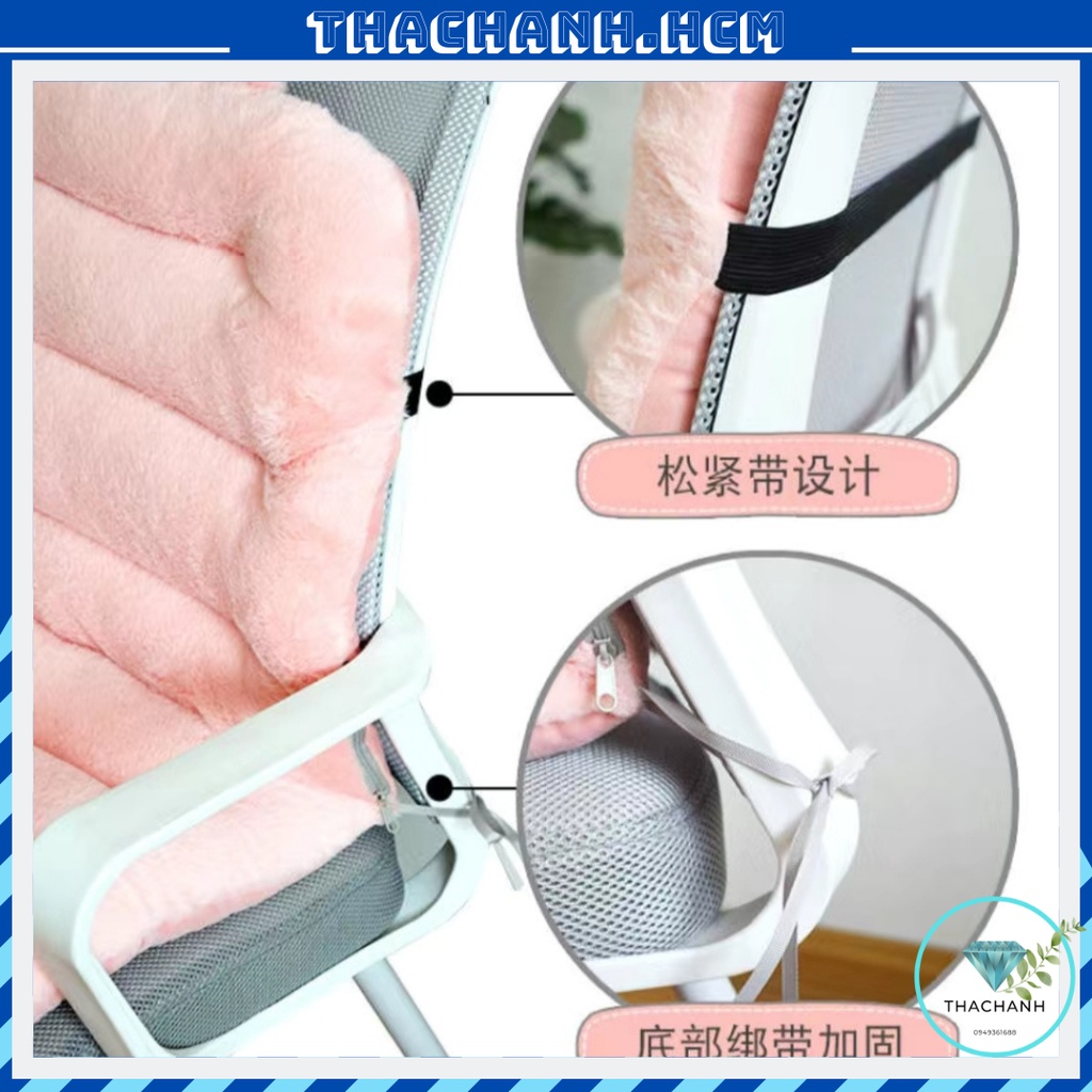 Nệm Lót Ghế Lưng Cao Sang Trọng 90x45cm, Một Mảnh Ngồi Bệt Dựa Tường Siêu Dày Cho Ghế Chơi Game