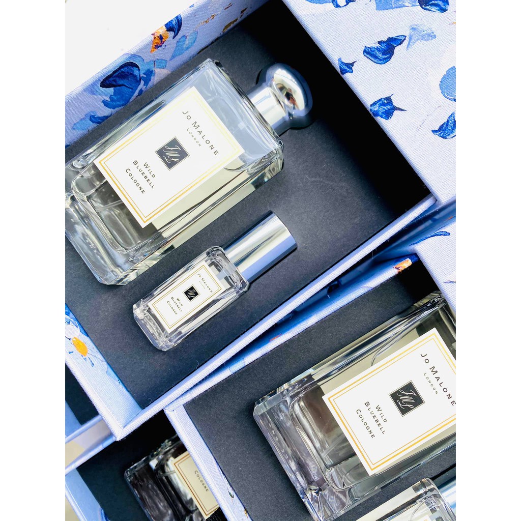 Set nước hoa nữ chính hãng Jo Malone Wild Bluebell Mùi thì thơm nhẹ nhàng yêu lắm