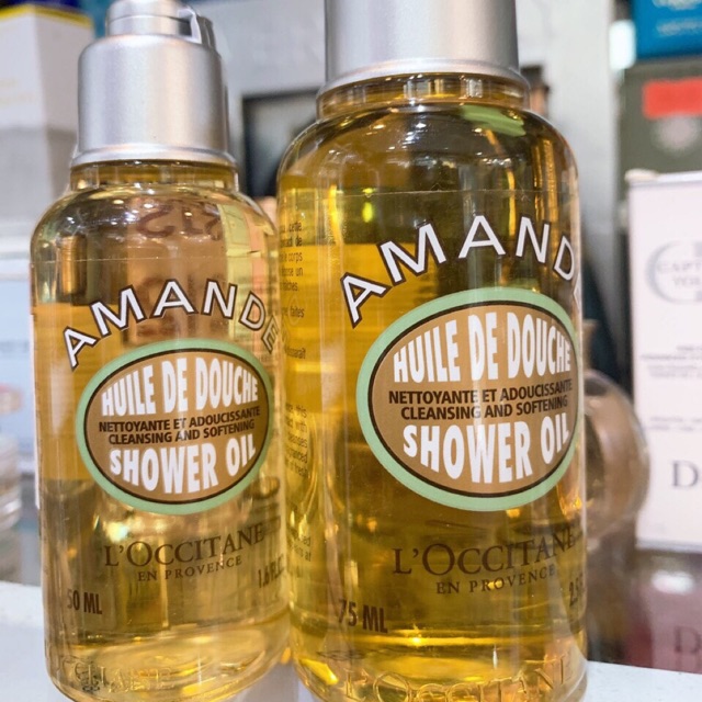 Dầu tắm hạnh nhân L’occitane Amande Shower Oil 50ml/75ml