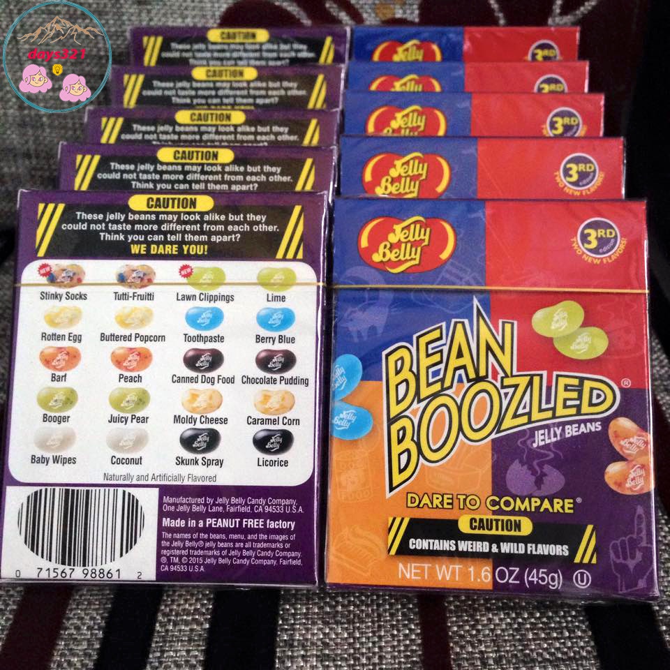 Kẹo thối Bean Boozled hộp 45g/54g/100g phiên bản nâng cấp