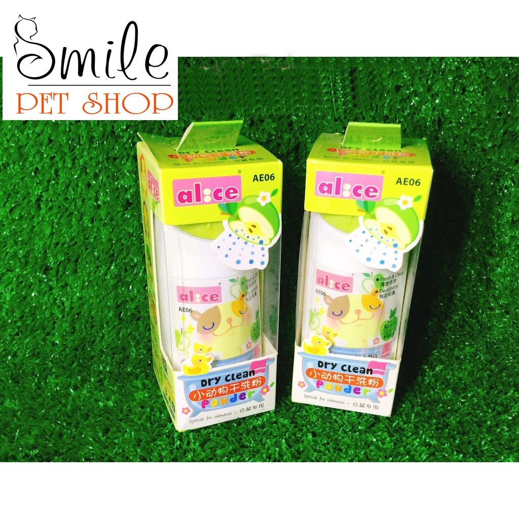 [GIÁ SỈ] Phụ Kiện Hamster - Phấn bột tắm khô siêu thơm, siêu mượt lông cho Hamster - Smile Pet Shop