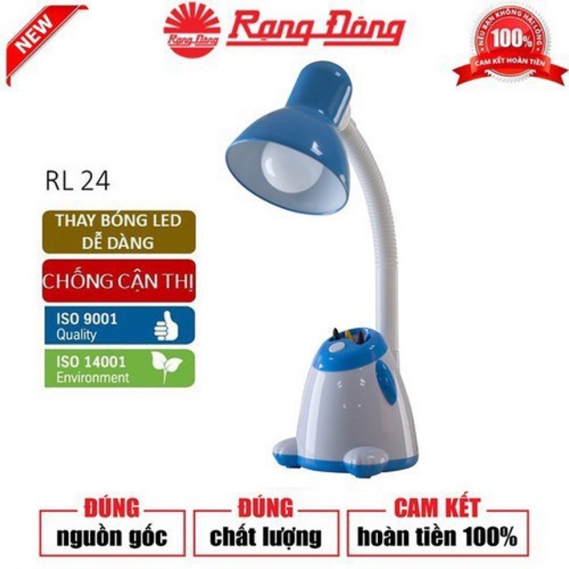 Đèn học để bàn Rạng Đông chống cận RL24 LED