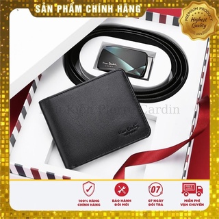 Combo ví da thắt lưng nam pierre cardin da bò